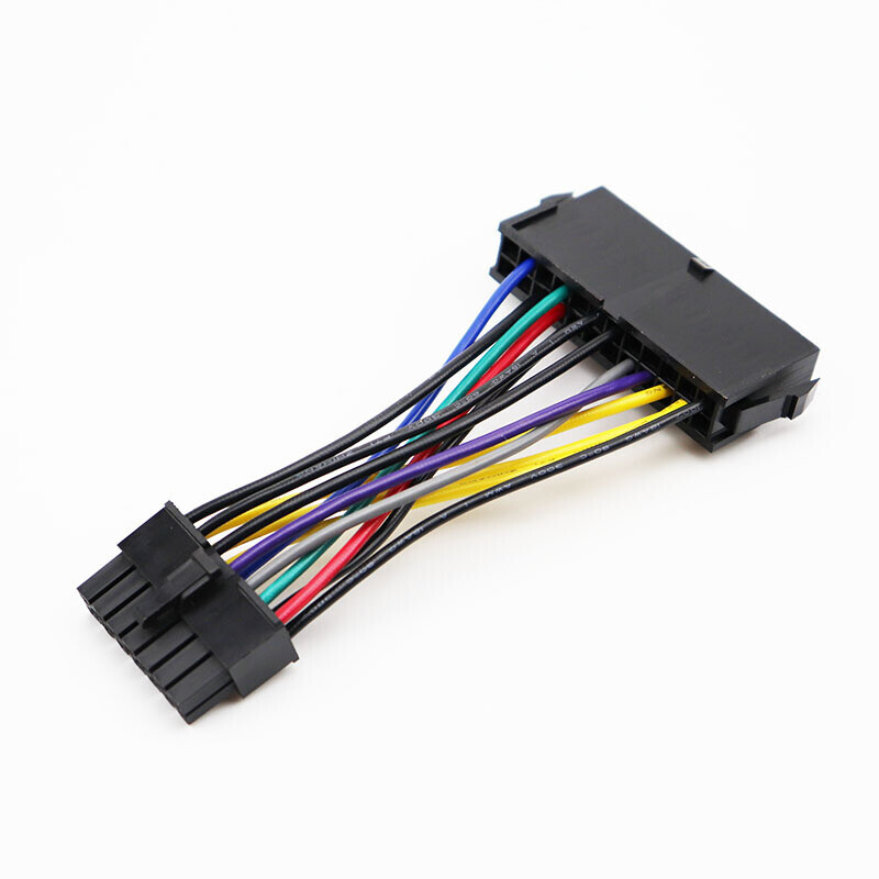 24P轉(zhuǎn)14P/10P電源線24針轉(zhuǎn)14針10針轉(zhuǎn)接線聯(lián)想IBM戴爾A75 Q75主板jft 24P轉(zhuǎn)12P 30CM不套網(wǎng) 其他